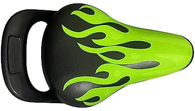 LOVIVER Kinder-Fahrradsattel, Fahrradsitz für Kinder, wasserdichter Sicherheits-Mountainbike-Sitz, Fahrrad-Ersatzsattel, Kinderfahrrad-Zubehör für die meisten, GRÜN