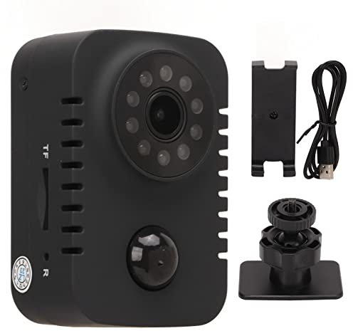Mini Caméra Portable MD29, Objectif Grand Angle HD 1080p, Nocturne Automatique, Enregistrement Vidéo PIR, Longue Durée de Veille, Support Universel