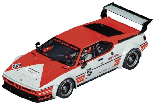 Carrera DIGITAL 132 20032032 BMW M1 Procar ”No.5” Hockenheim 1979 Bil för racerbana, racerbanor och licensierade slotbilar, upp till 6 spelare, för barn från 8 år och vuxna