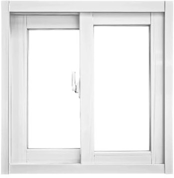 CYHTYM Finestra Scorrevole Finestre scorrevoli per la Ventilazione del seminterrato, finestre di Ricambio in Lega di Alluminio Orizzontali e Verticali(100x80cm/39.37x31.49(WxH))