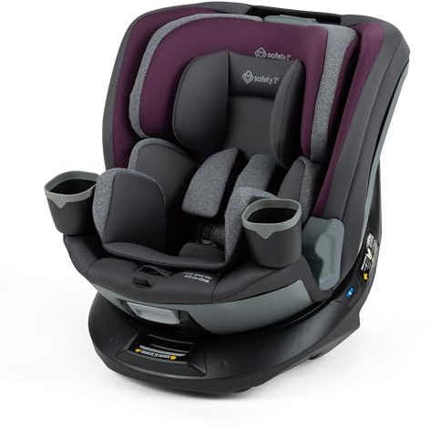 Safety 1ˢᵗ® Turn and Go 360° Rotating All-in-One Convertible Car Seat, Plum Perfect