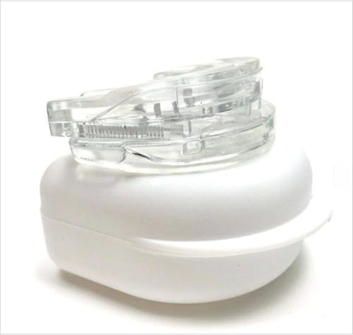 Lullyzee Anti-ronflement - Orthese anti Ronflement, Améliorer la Respiration, Efficace et Puissant, Réutilisable, Convient aussi bien aux Hommes qu'aux