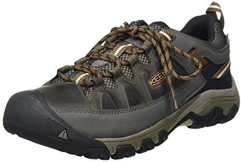 KEEN Targhee 3 Waterproof, Zapatos para Senderismo Hombre, Marrón (Black Olive/Golden Brown), 44 EU