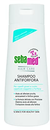 Sebamed Shampoo Antiforfora, per Capelli Grassi e Cuoio Capelluto Soggetto a Forfora, pH 5.5, 200 ml