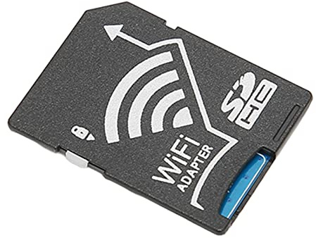Speicherkartenadapter für TF auf SD-Karte, WLAN-Adapter, SD-WLAN-Speicherkarte, TF auf SD-Karte, WLAN-Adapter für die Drahtlose Übertragung von Kamerafotos an Telefone, Tablets, Anschluss von Bis zu 3