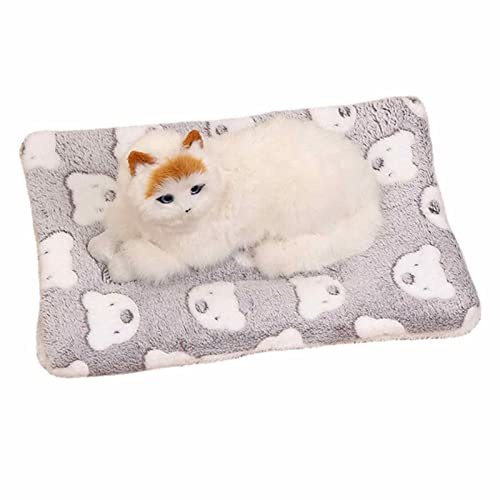 aoren Couverture apaisante pour chat, tapis de couchage moelleux en flanelle pour animaux de compagnie | Couverture anti-anxiété et anti-stress pour chiens et chats de petite et moyenne taille