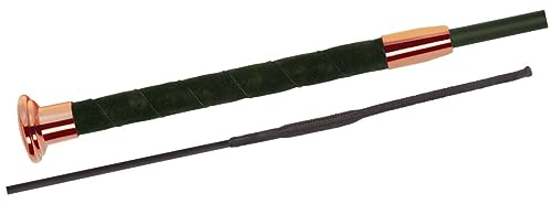 JA Horse Fleck SilkTouch Premium Reitgerte Pferd Dressur Reiten Gerte Dressurgerte Ultrasoft Griff (110 cm, Rosegold)