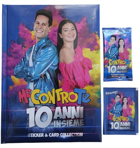 generic album libro morbidoso Me Contro Te (10 anni insieme) comprende 1 bustina +1 card DIRAMIX