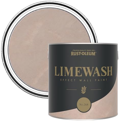 Rust-Oleum Brown Limewash Effect Wall Paint - No.268 2.5L