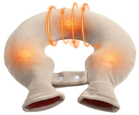 Bolsa De Agua Caliente Para El Cuello | Compresa Térmica Impermeable Para Calor Y Frío - Calentador De Bolsa De Agua De Hombros - Para Hogar, Invierno, Escuela, Viaje, Vacaciones, Apartamento