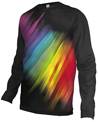 UGLY FROG MTB Jersey Herren Mountainbike Top Langarm MTB Shirts Feuchtigkeitsableitend und schnelltrocknend