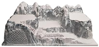 MYVILLAGE Landscape with DOLOMITES 78X38CM MY35 Accessories Nativity Nordic