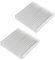 Be In Your Mind 2pcs Dissipateur de Chaleur en Aluminium Radiateur 100x100x18mm Compatible avec Huawei AX3PRO pour Ordinateurs Régulateurs d'amplificateurs de Puissance FET IC