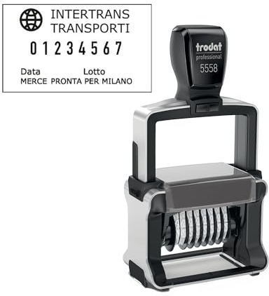 trodat Ziffernstempel Professional 4.0 5558/PL, 8-stellig