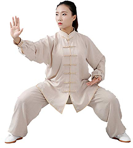 Daoba Unisex Kung Fu Uniform Tai Chi Kampfkunst Kleidung Wushu Anzug Trainingsanzug Tops Und Hose
