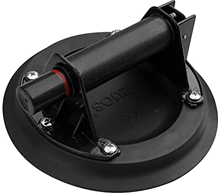 Ghopy 8 Vacuum Suction Cup Glass Lifter, Heavy Duty Suction Cups with Handle Vacuum Lifter for Granite & Glass Lifting Window Replacement (Load Capacity 220KG/485 lbs)