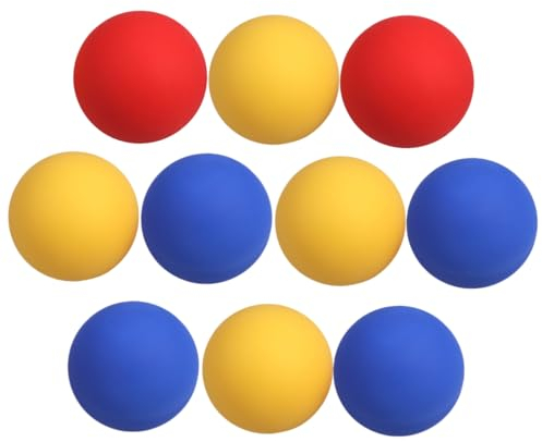 SOLUSTRE 10st Nerd Wachs Yoga-polster Silikon-lacrosse-bälle Geschenke Netto-hockey Yoga-ball-hockey Acondicionador Bett-shampoo-becken Auslösepunkt Lacrosse-hockey Massage Faszienball