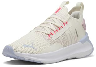 Puma Damen Softride Symmetry Fuzion Laufschuhe, Warmweiß-Rose Mauve, kühles Wetter, 9