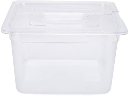 Sous Vide-behållare med Lock, Plast 12L Slow Cooker-behållare Matlagningsbehållare, Matförvaringsbehållare Slow Cooker Box Förvaringsväska för de Flesta Sous Vide-kokare