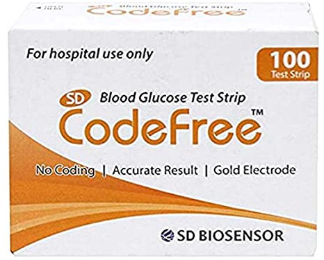 SD Codefree Blood Glucose Test Strips