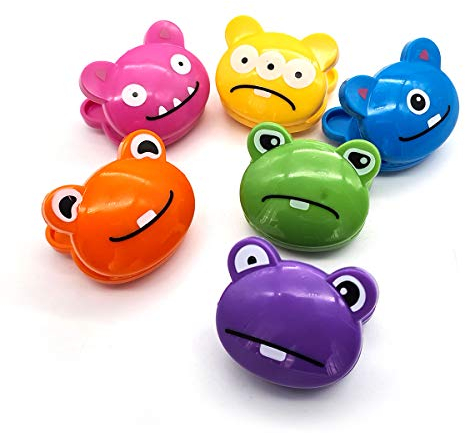 Kikkerland Bag Clip Crazy Monster Chiudipacco Plastica Multicolore 20 x 3 x 19 cm