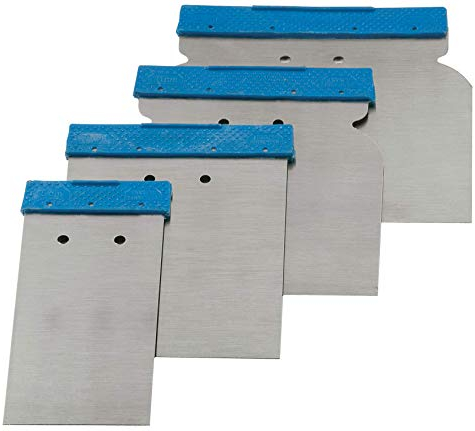 SW-Stahl Jeu de spatules japonaises 4 pièces en métal, 91301l