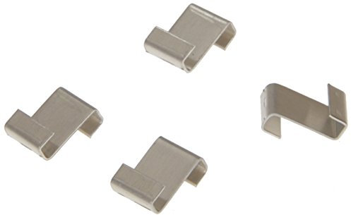 ALM Aluminium Greenhouse Lap Clips (Pack 50) - GH002