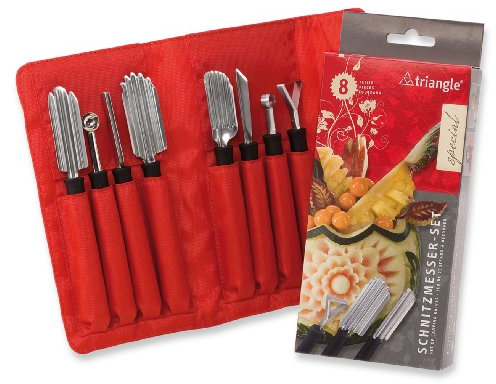 Triangle 90 831 08 02 Special Set di coltelli da Intaglio, 8 Pezzi