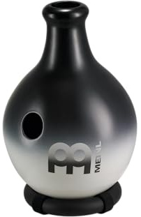 Meinl Percussion ID9BK/WH - De fibra de vidrio Ibo tambor liqid, Negro/Blanco