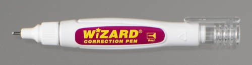 5X Correction Pen Fluid 8ML FINE Point TIP White Fast Drying NO Hazardous CHEMs