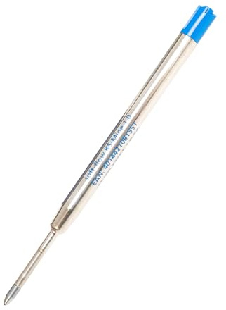 ONLINE 40083/3 Soft-Flow Kugelschreiber Ersatzmine, Großraum Mine mitSpezial-Soft-Paste,StrichstärkeM(medium),dokumentenecht,1Stück,Kugelschreibermineinblau