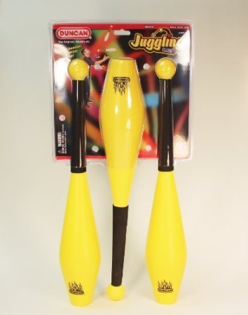 Duncan Juggling Clubs Set -Set of 3 - Yellow