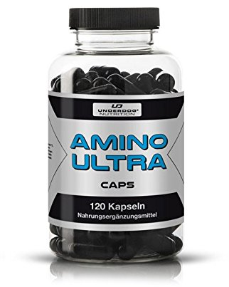 Amino Ultra 120 Hochdosierte Aminosäure Kapseln Muskelaufbau