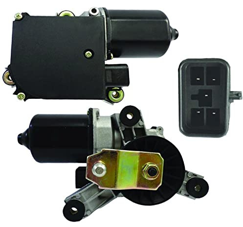 OEG Parts New Front Wiper Motor W/Pulseboard Module Compatible with Chevrolet Chevy Blazer, S10 & GMC Sonoma Jimmy 1994-1997, Replaces GM 12368695, 22121967
