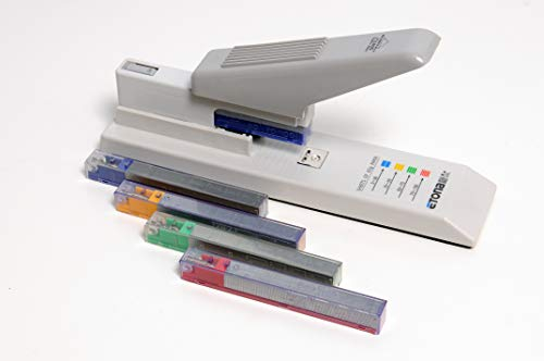 Dr. EC3 Gold Kassetten Blockhefter Etona EC-3; farbige Heftklammer Kassetten; 2 - 80 Seiten; verschiedene Klammern - 83051000