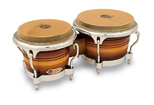 LP Latin Percussion LP813608 Generation II Wood Bongo Matte Sunburst
