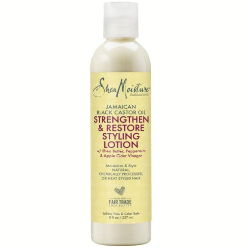 Shea Moisture Jam black Castor Styling Lotion, 1er Pack (1 x 236 ml)