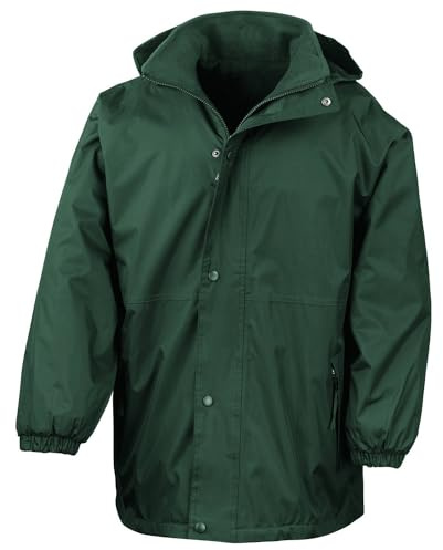 Result R160j vändbar stormDri 4000 fleecejacke, unisex, R160J, flaskgrön, liten/storlek 5/6