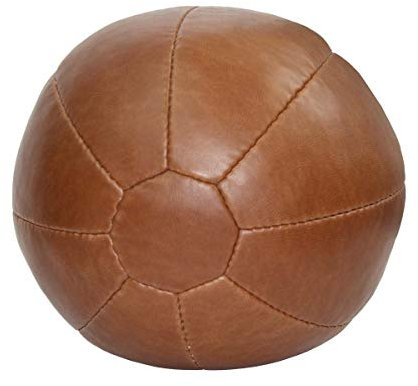 S.B.J - Sportland Medizinball - Gymnastikball aus Kunstleder, Gewicht 5 kg