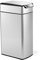 simplehuman CW2016 40L Slim Touch-Bar Kitchen Bin, Easy Open Touch-Bar, Stay-Open Lid, Inner Bucket, Space-Efficient Hinge, Fingerprint-Proof, Brushed Stainless Steel