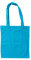 Stoffbeutel aus Baumwolle mit langen Henkeln ca. 38 x 42 cm,Hellblau