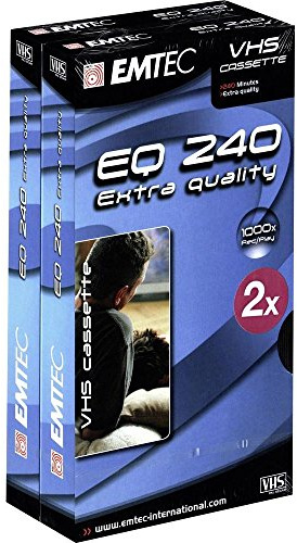 Emtec EQ 240 VHS kassetter