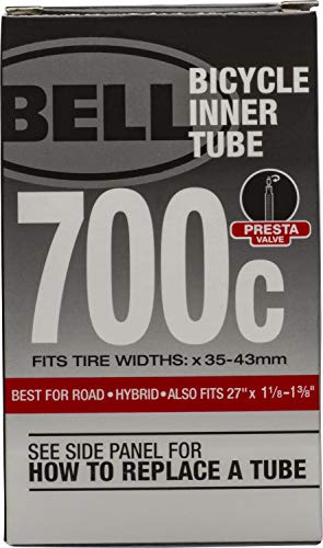 Bell Standard Bicycle Inner Tube, 700 x 35/43c, Presta Valve
