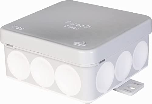 Kopp 347101008 Boîte de dérivation en saillie Coupe-Vent Gris 80 x 80 x 37 cm