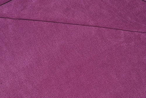 alles-meine.de GmbH 1 m * 1,6 m Stoff Fleece - Fleecestoff angeraut - Uni Flieder/lila - Anti Pilling - hochwertig und superweich - Wellnessfleece - Meterware zum Nähen