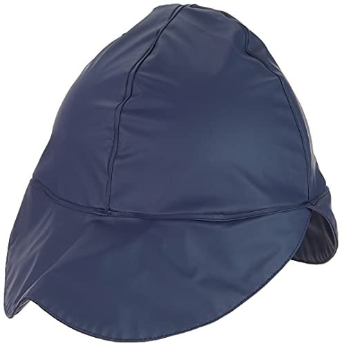 Sterntaler Berretto Impermeabile con Protezione Nuca Cappellino, Bambino, Blu (Marine 300), 51 (Taglia produttore:51)