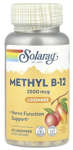 Solaray, B-12 Methyl Lozenge, 60 Count