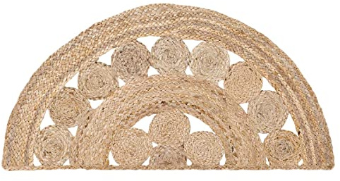 VHC Brands 10713 Rustic & Lodge Teekabine Grün oval Jute Teppich Celeste 16.5 x 33 Ohne Schablone