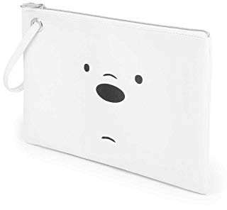 We Bare Bears Ours Pour Un et Un Pour T'Ours Polaire-Trousse de Toilette Sunny, Blanc