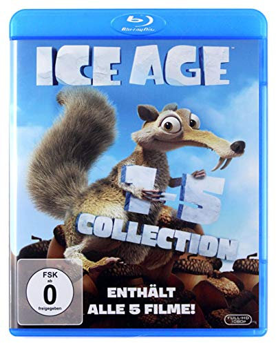 Ice Age 1-5 [Blu-ray]